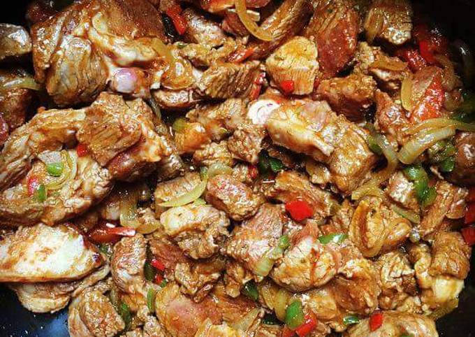 Wet beef fry Recipe by Iris Fiesta - Cookpad