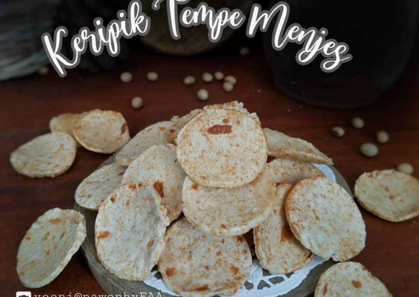 Keripik Tempe Menjes (ampas tahu)