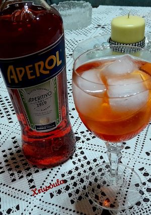 Φωτογραφία της συνταγής 💯 Aperol Spritz🍹(Η αυθεντική συνταγή)