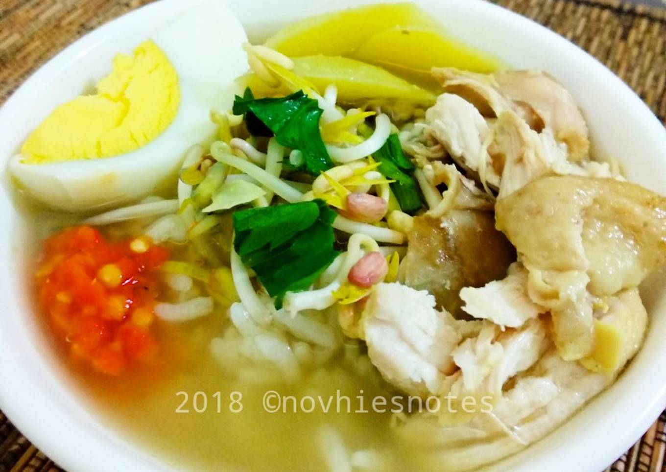 Soto Ayam khas Klaten