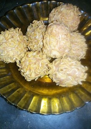 Foto resep Bola-bola mi kriting