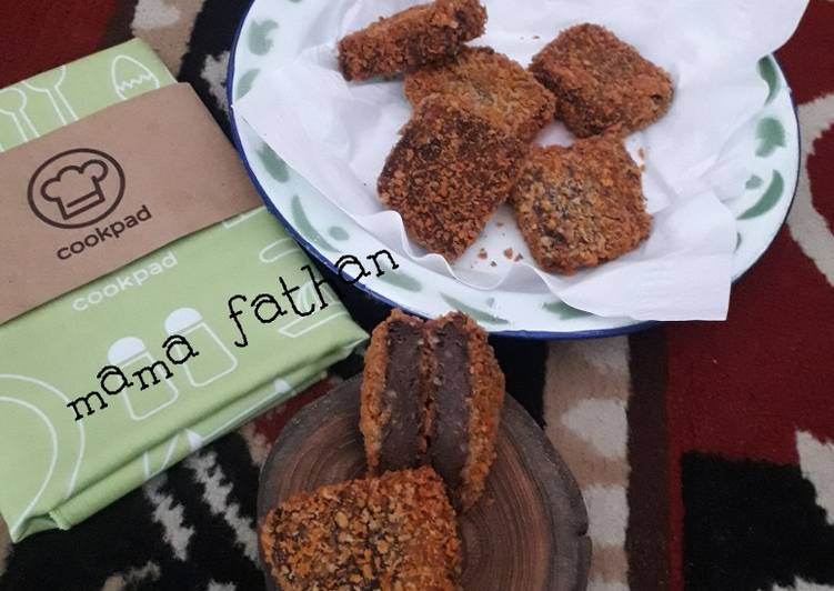 Nugget pisang coklat