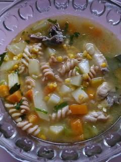 Foto resep Sup jagung makaroni