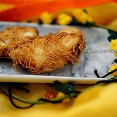 A picture of Paneer nest ghujia.