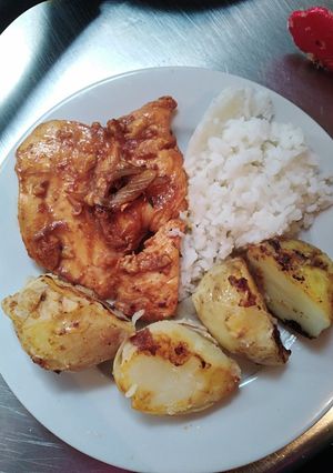 Una foto de Pechuga bbq!! 🍽️
