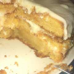Una foto de Carrot cake