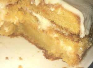 Una foto de Carrot cake