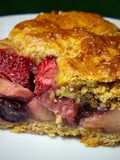 Galette (torta) de frutas🍎🍓🍒🍐