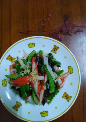 蜂蜜醋涼拌三絲 的食譜成品照片