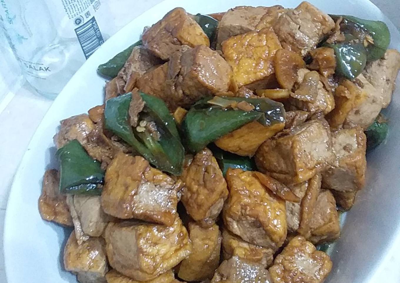 Tahu kecap simple ala ibuluRah