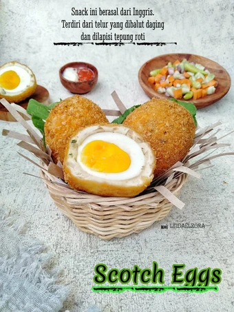 Langkah Gampang Membikin Resep  118. Scotch Eggs yang Sempurna, Sempurna