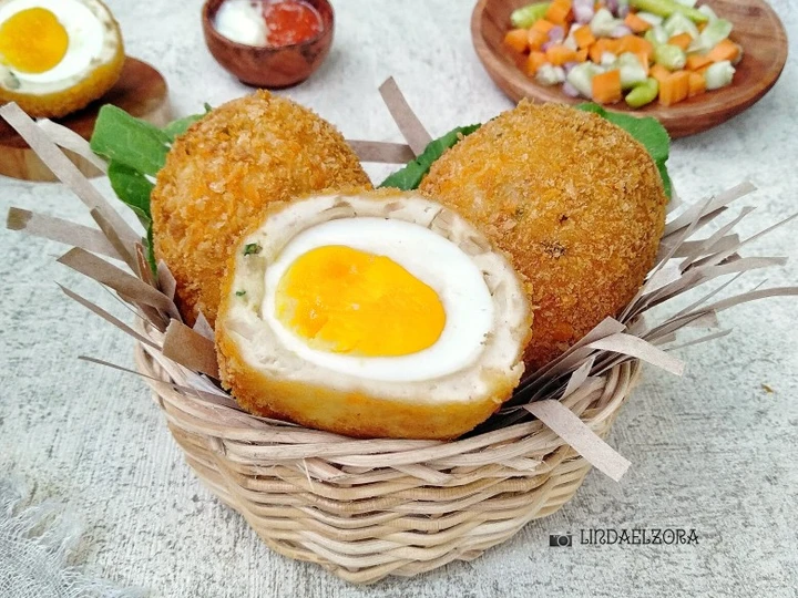 Langkah Gampang Membikin Resep  118. Scotch Eggs yang Sempurna, Sempurna