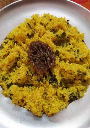 मेथी पुलाव (methi pulao recipe in Hindi) रेसिपी मुख्य फोटो
