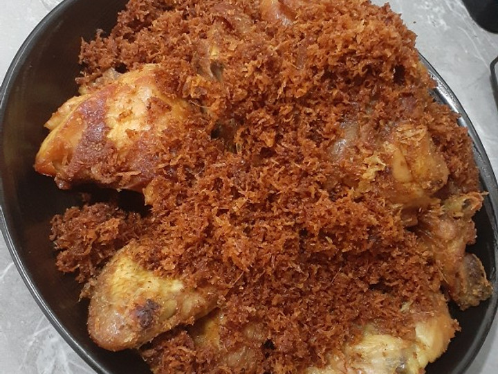 Cara Gampang Menyiapkan Ayam Goreng Serundeng Anti Gagal