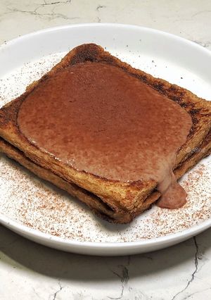 Foto resep Choco Malt Lava Toast