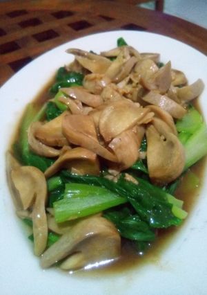 Foto resep Pakcoy Cah Jamur