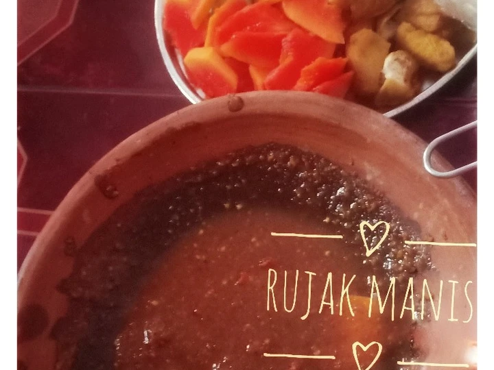 Cara Mudah Membikin Resep Rujak Manis yang Bisa Manjain Lidah Anti Ribet, Menggugah Selera