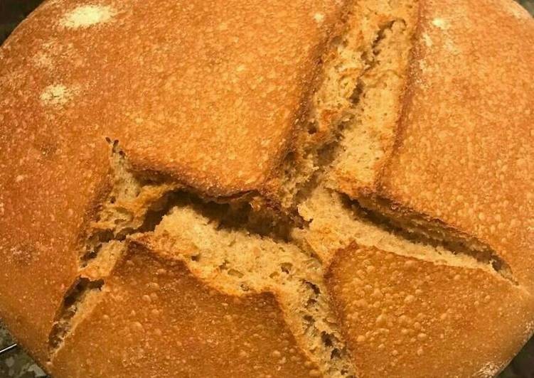Resep Roti sourdough / Sourdough bread yang Lezat Sekali