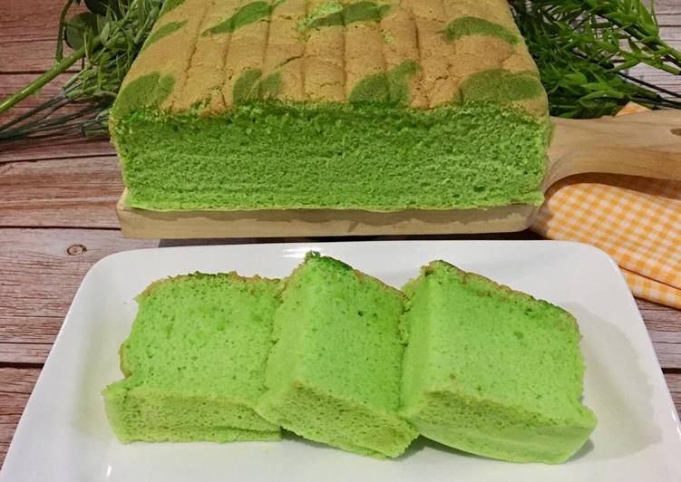 Pandan Ogura Cake