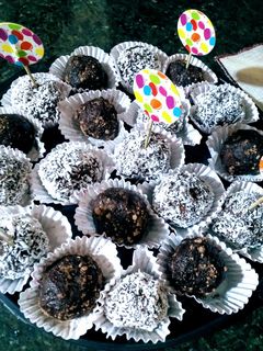 صورة لوصفة كرات البسكويت