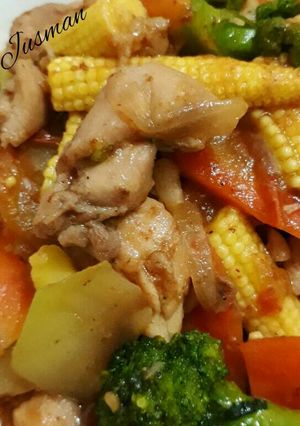 Foto resep Cah Sayur Asam Manis