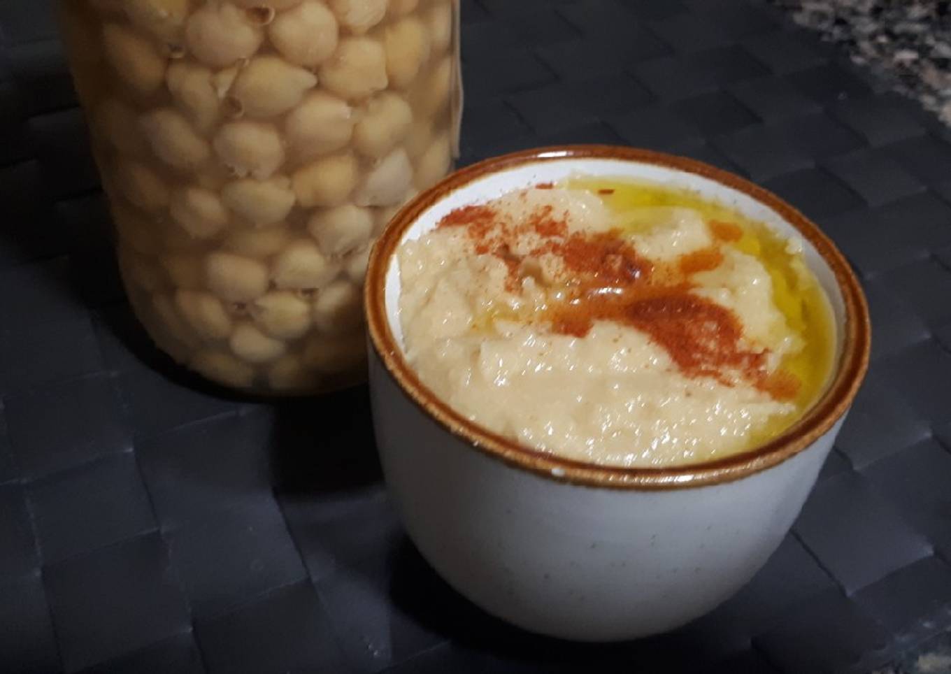 Hummus de garbanzo