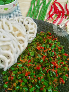 Foto resep Pencok Kacang Panjang