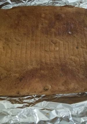 A picture of Apple Sauce Cake from Rumford's Complete Cookbook -1934, adapte.