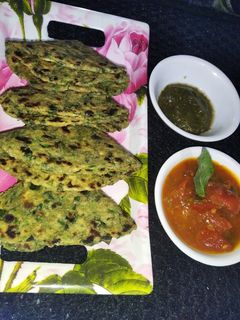 चटपटे मेथी के पराठे (chatpate methi ke parathe recipe in Hindi) रेसिपी मुख्य फोटो