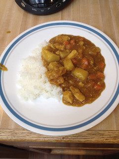 A picture of Simple Chicken Curry.