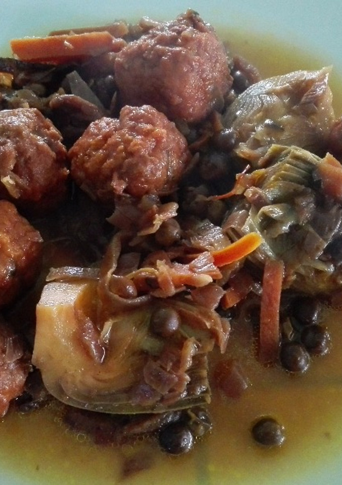 Una foto de Albóndigas a mi estilo