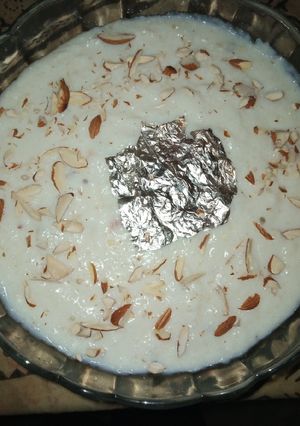 A picture of Kheer mix.