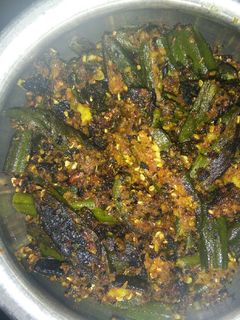 ભરેલા ભીંડા નું શાક રેસીપી મુખ્ય ફોટો