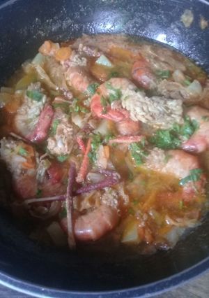 Foto resep Udang kuah sederhana