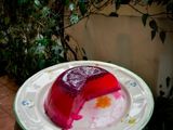 Puding Buah Naga Merah