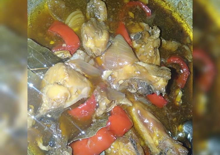 Ayam kecap paprika