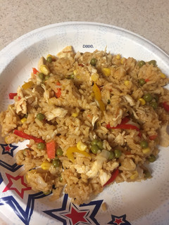 Una foto de Arroz con pollo