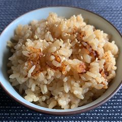 A picture of Soy Sauce Rice.