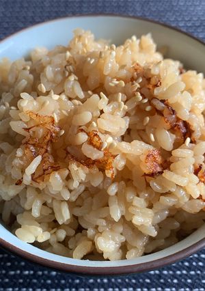 A picture of Soy Sauce Rice.