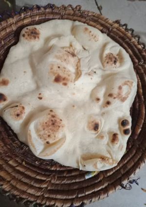 A picture of Simple naan.