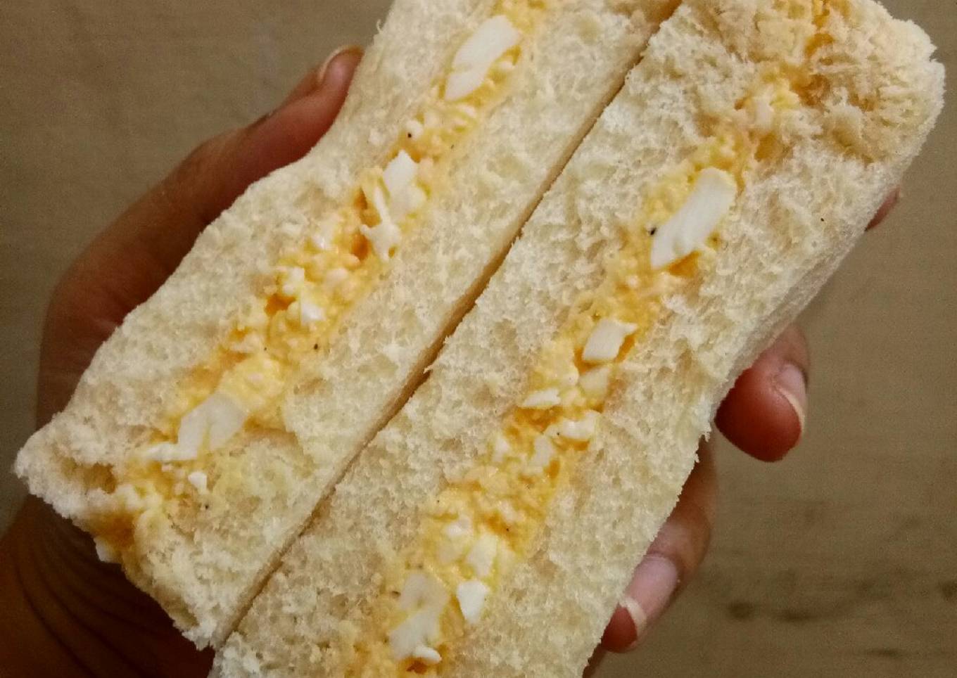 Tamago Sando Japanese Egg Mayo Sandwich