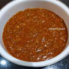 รูปของ Spagethi bolognese sauce