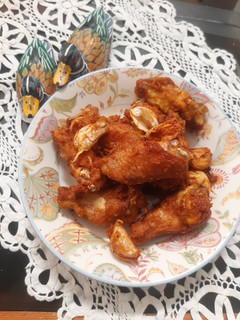 Foto resep Ayam goreng bawang putih simple