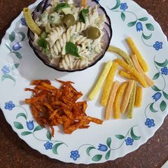 A picture of Hung Curd Pasta.