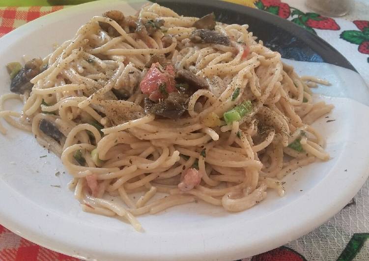 》 Macarrão com berinjela - Gozhowgos