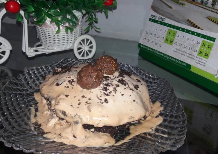 How to Make Speedy Chocolate icecream cake