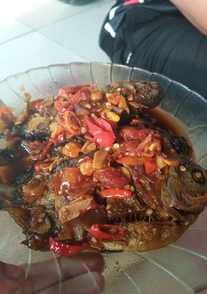 Foto resep Ikan bawal pedes manis