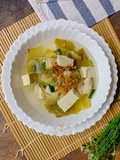 Sop Sawi Asin, Tahu dan Ayam