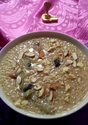 সাবুদানার পায়েস (Sabudanar payesh recipe in bengali) রেসিপির প্রধান ছবি