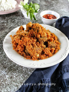 Foto resep Ayam Goreng Serundeng Kelapa